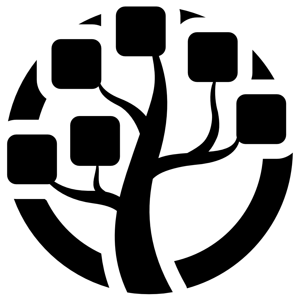 Black and white WDS logo